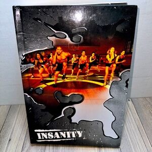 Beachbody Insanity DVD Complete workout cardio exercise DVD Book set